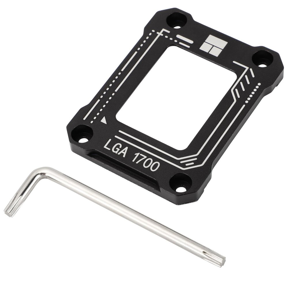 Thermalright Intel 12th/13th Gen LGA 1700 Bending Bracket Frame,Bending Plate,CPU Snap Replacement Bracket/Aluminum CPU Stress Bending Correction Fixture,Fully Bonded Mounting Stick