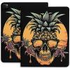 Case for iPad Pro 11 Inch Case 2020(2nd Gen) with Pencil Holder, Smart iPad Case Support Touch ID and Auto Wake/Sleep -Crazy Pineapple Skull view 1