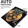 Case for iPad Pro 11 Inch Case 2020(2nd Gen) with Pencil Holder, Smart iPad Case Support Touch ID and Auto Wake/Sleep -Crazy Pineapple Skull view 3