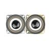 BbteK Element Tweeter Tweeter 2pcs 2.5" Audio Portable Speaker 4 Ohm 3W 40 Magnetic Tweeter DIY Music Player Loudspeaker view 2