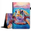 Case Fits All-New Amazon Kindle Fire HD 8 & 8 Plus Tablet(12/10th Gen,2022/2020 Release) - Slim Fit Standing Cover with Auto Sleep/Wake for Fire HD 8 & 8 PlusWatercolor Sea Turtle view 1