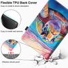 Case Fits All-New Amazon Kindle Fire HD 8 & 8 Plus Tablet(12/10th Gen,2022/2020 Release) - Slim Fit Standing Cover with Auto Sleep/Wake for Fire HD 8 & 8 PlusWatercolor Sea Turtle view 3