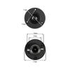 BbteK Element Tweeter 2Pcs 3 Inch Audio Speaker Tweeter 4 8 Ohm 15W HiFi Silk Dome 25 Core Treble Speaker Neodymium Loudspeaker Home Theater Loudspeaker view 3
