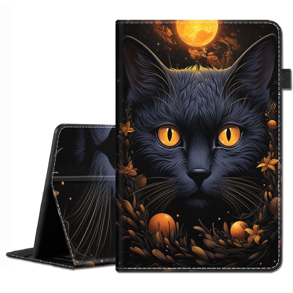 Case for Amazon Kindle Fire Max 11 Tablet (13th Generation, 2023 Release) - Slim Fit Standing Cover with Auto Sleep/Wake for All-New Fire 11 Max TabletBlack Cat