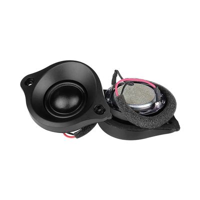 BbteK Element Tweeter 2Pcs Tweeter Audio Mini Speakers Driver 8 Ohm 20W Home Theater Silk Film Treble Loudspeaker Neodymium Magnet Speaker Horn Loudspeaker
