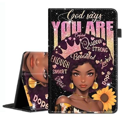 Case for Amazon Kindle Fire Max 11 Tablet (13th Generation, 2023 Release) - Slim Fit Standing Cover with Auto Sleep/Wake for All-New Fire 11 Max TabletAfrican Girls Inspirational Quotes