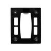 Aokicase Compatible with Sonos Sub G3 / Sub3 Wall Mount Holder SONOS Sub G3 / Sub3 Stand SONOS Sub G3 / Sub3 Metal Bracket Accessories, Accessories Rack (Black) 2 Pieces view 1