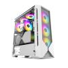 ARrase Computer PC Case,Tempered Glass Mid-Tower Case,Supports E-ATX ATX Micro-ATX ITX,6 Fans,Top I/O Panel,Supports Water Cooling (Color : Style 2), 18648 view 1