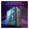 ARrase Computer PC Case,Tempered Glass Mid-Tower Case,Supports E-ATX ATX Micro-ATX ITX,6 Fans,Top I/O Panel,Supports Water Cooling (Color : Style 2), 18648 view 4