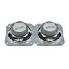 BbteK Element Tweeter 2PCS 4ohm 3W Audio Speaker 2.75 Inch 70mm Full Range Tweeter Altavoz Square Loudspeaker DIY Home Theater Sound System Loudspeaker view 4