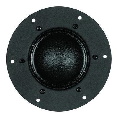 BbteK Element Tweeter Mid-Range Speaker 1pc Original DMN-A/DM-7500 4''/6'' Fabric Black Film Mid-Range Tweeter Driver Unit 5ohm 50-120W Round Loudspeaker (Color : 1 Pieces DMN-A)