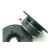 BbteK Element Tweeter 1Pcs 4 Inch Composite 0 Membrane Tweeter Speaker Driver 8 Ohm 60W Home Theater KTV Music Treble Audio Speaker Loudspeaker view 3