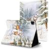 Case for iPad Pro 11 Inch Case 2020(2nd Gen) with Pencil Holder, Smart iPad Case Support Touch ID and Auto Wake/Sleep -Reindeer Winter view 2