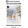 Case for iPad Pro 11 Inch Case 2020(2nd Gen) with Pencil Holder, Smart iPad Case Support Touch ID and Auto Wake/Sleep -Reindeer Winter view 4