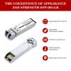 10GBASE-LR SFP+ Module, 10G 1310nm Single Mode SFP LC Fiber Optic Transceiver, SFP+ Up to 10km Range, Compatible with Cisco SFP, Meraki, Ubiquiti, Mikrotik, Fortinet, TP-Link4 Pack view 3