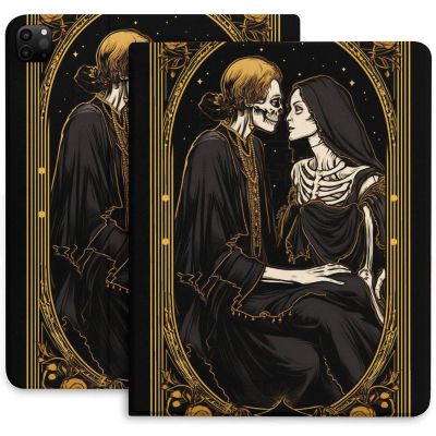 Case for iPad Pro 11 Inch Case 2020(2nd Gen) with Pencil Holder, Smart iPad Case Support Touch ID and Auto Wake/Sleep -Skull Lover