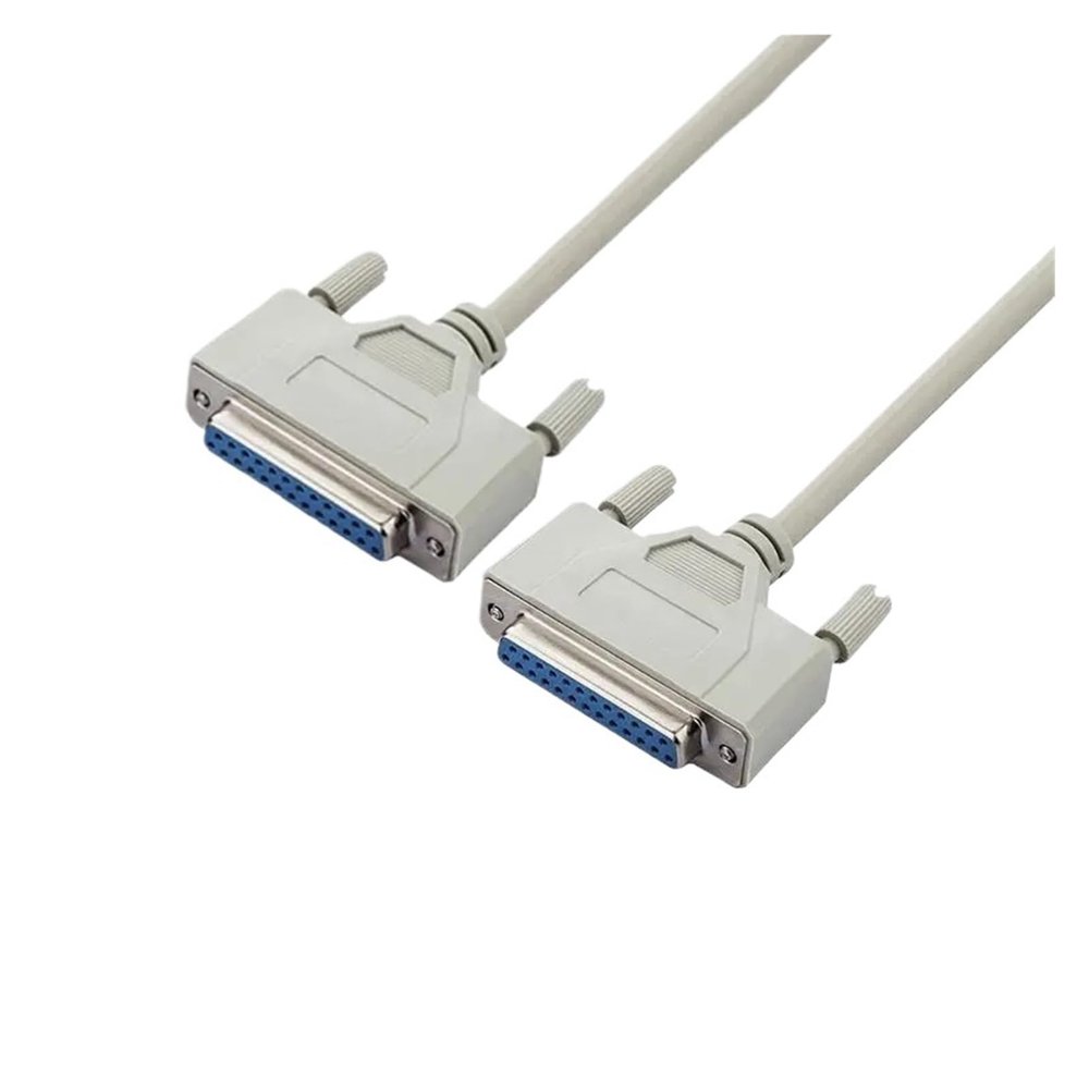 10M 5M 1.5M DB25 25Pin Male to Female M/F Parallel LPT Cable DB25 to DB25 Fit Compatible Printer DB 25 Parallel Cable (Size : 5M, Color : Female-Female)