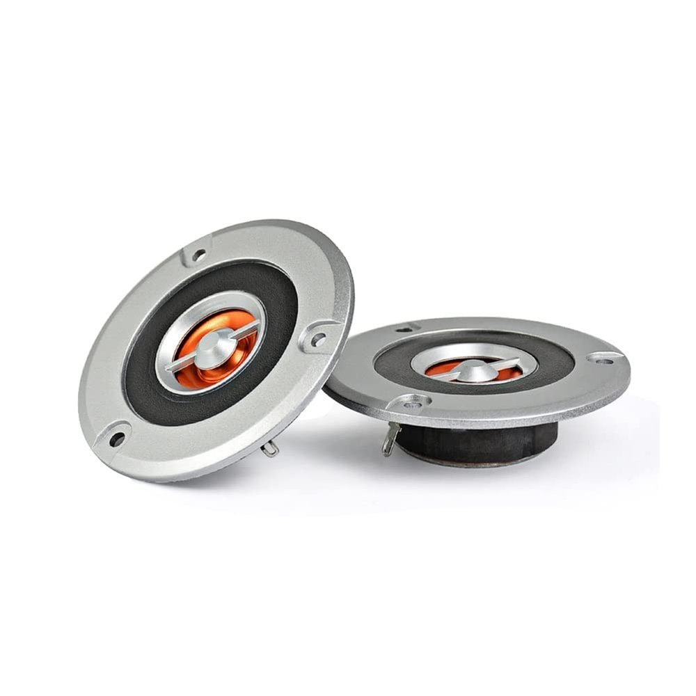 BbteK Element Tweeter Home DIY Tweeter Stage Speaker 2 Pieces Audio Tweeter 3 Inch Large Magnet KTV Tweeter HiFi New Tweeter 4 Ohm 20 W Loudspeaker