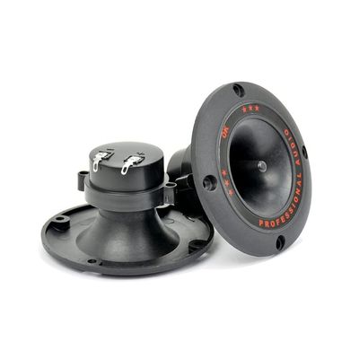 BbteK Element Tweeter 2Pcs 4Inch Audio Portable Speakers 50W Coil Tweeters Loudspeaker DIY for Home Theater Speaker Loudspeaker