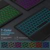 DoohowCase Backlit Bluetooth Keyboard Case Touch for Lenovo Tab M11 11-inch 2024, Keyboard with Trackpad with 7-Color Backlit and Multi-Angle Kickstand for Lenovo Tab M11 11" view 4