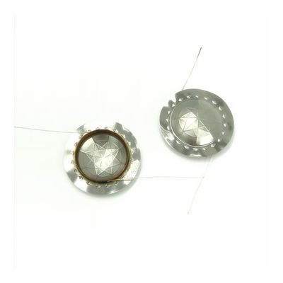 BbteK Element Tweeter 1 Pairs =2 Pcs 25.4mm Imported Metal 0 Film + Silk Side Diaphragm 25 Core Tweeter Voice Coil Speaker Repair Film 8 OHM Loudspeaker
