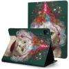 Case for iPad Pro 11 Inch Case 2020(2nd Gen) with Pencil Holder, Smart iPad Case Support Touch ID and Auto Wake/Sleep -Cute Christmas Cat view 2