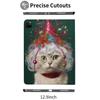 Case for iPad Pro 11 Inch Case 2020(2nd Gen) with Pencil Holder, Smart iPad Case Support Touch ID and Auto Wake/Sleep -Cute Christmas Cat view 4