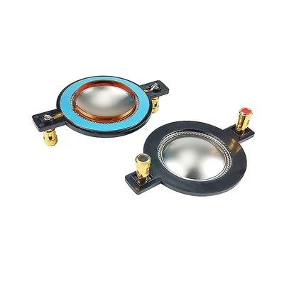 BbteK Element Tweeter Audio Amplifier Accessories 34.4mm Speaker Tweeter Voice Coil Silk Membrane Tweeter Ring Sound Membrane Speaker Accessories DIY 8OHM 2PCS Loudspeaker