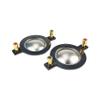 BbteK Element Tweeter Audio Amplifier Accessories 34.4mm Speaker Tweeter Voice Coil Silk Membrane Tweeter Ring Sound Membrane Speaker Accessories DIY 8OHM 2PCS Loudspeaker view 2