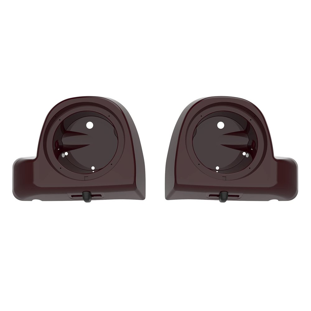 Mats-Csrewy Lower Vented Fairing Speaker Pods 6.5 inch for Harley Touring, FLT, FLHT, FLHTCU, FLHRC, Road Glide, Road King, Street Glide, Electra Glide 2014-2023 Billiard Burgundy