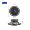 BbteK Element Tweeter 2Pcs 3 4 5 Inch Midrange Bass Speaker Driver High Power Tweeter Loudspeaker DIY Home Theater HiFi Music Woofer Speaker Loudspeaker (Color : 3 Inch Speaker) view 2