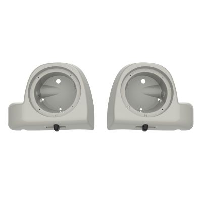 Mats-Csrewy Lower Vented Fairing Speaker Pods 6.5 inch for Harley Touring, FLT, FLHT, FLHTCU, FLHRC, Road Glide, Road King, Street Glide, Electra Glide 2014-2023 SAND DUNE
