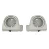 Mats-Csrewy Lower Vented Fairing Speaker Pods 6.5 inch for Harley Touring, FLT, FLHT, FLHTCU, FLHRC, Road Glide, Road King, Street Glide, Electra Glide 2014-2023 SAND DUNE view 2