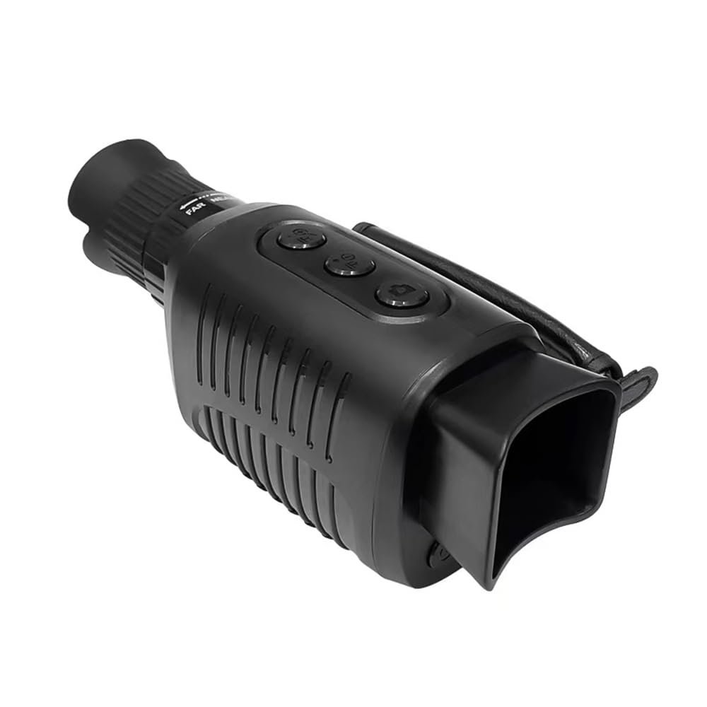 Andoer Monocular Telescope, 2.5K Night Vision Glasses, 10X Digital Zoom Waterproof Monocular Support Image Video Recording for Birdwatching/Travel/Tourism