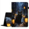 Case for Amazon Kindle Fire Max 11 Tablet (13th Generation, 2023 Release) - Slim Fit Standing Cover with Auto Sleep/Wake for All-New Fire 11 Max TabletBlack Cat Magic view 1