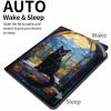 Case for iPad Pro 11 Inch Case 2020(2nd Gen) with Pencil Holder, Smart iPad Case Support Touch ID and Auto Wake/Sleep -Black Cat view 3