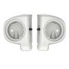 Mats-Csrewy Lower Vented Fairing Speaker Pods 6.5 inch for Harley Touring, FLT, FLHT, FLHTCU, FLHRC, Road Glide, Road King, Street Glide, Electra Glide 2014-2023 Stone washed white pearl view 4