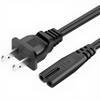2 Prong TV Power Cord for LG 24" 28" 32" 40" 43" 48" 49" 50" 55" 60" 65" 75" 80" 85" LCD HD Smart 4K TV 2 Prong AC Power Cable, 43LH570A 55UH6090 55LH575A 55UH6030 32LH500B Charging Cable (10FT) view 1
