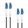 LC to LC Fiber Optic Cable Internet 100m/328ft,TPU Armored Single Mode Fiber Patch Cable 2 Core 9/125um OS2 Outdoor Fiber Patch Cable OD-4mm,UPC Simplex Fiber Optic Cable view 3