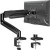 MOUNTUP Single Monitor Desk Mount, Adjustable Gas Spring Monitor Arm Support Max 32 Inch, 4.4-17.6lbs Screen, Computer Monitor Stand Holder with Clamp/Grommet Mounting Base, VESA Mount Bracket 8 Pack view 1
