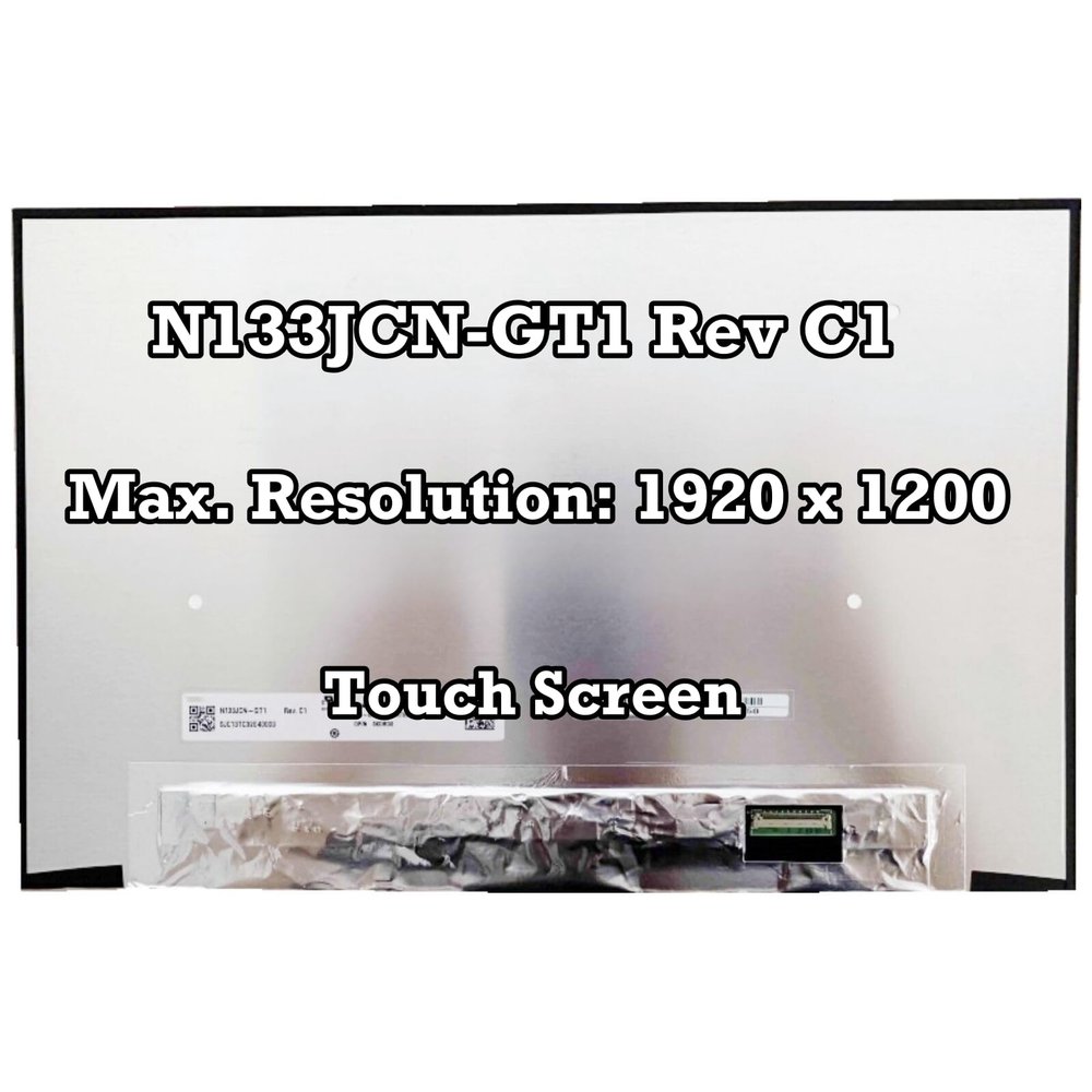 100% sRGB N133JCN-GT1 Rev C1 1920x1200 LCD Touch Screen Panel New Replacement