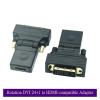 90 180 Degree Rotation DVI 24+1 to HDMI-compatible Adapter DVI to HD 1080P HDTV Converter Fit Compatible PC PS3 Projector TV Box view 2