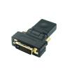 90 180 Degree Rotation DVI 24+1 to HDMI-compatible Adapter DVI to HD 1080P HDTV Converter Fit Compatible PC PS3 Projector TV Box view 4