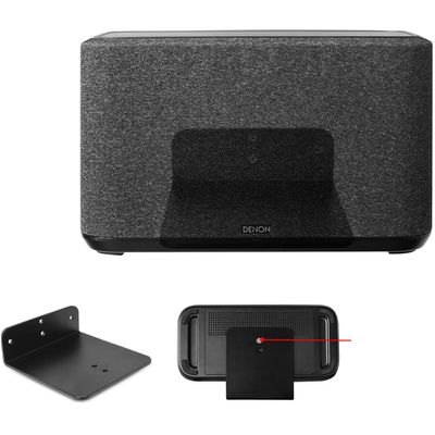 Aokicase Compatible with DENON Home 350 Wall Mount Holder DENON Home 350 Stand DENON Home 350 Metal Bracket Accessories, Accessories Rack (Black) 1 Piece