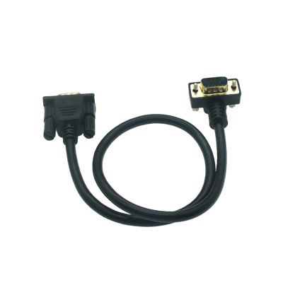 10M 5M 3M 0.5M 90 VGA Monitor Right Up & Down Angle Male to Straight Male Adapter Cable Fit Compatible Projector Computer Monitor HDT (Color : Down Angled, Size : 10m)