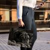 BREIDMKFM Black Pug Laptop Sleeve Case, 14 15 15.4 15.6 inch Laptop Bag Case with Handle for Women Girls Men, Traveling Laptop Sleeve Compatible with MacBook, HP, Dell, Lenovo view 3