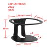 Aokicase Compatible with Bose Portable Home Speaker Wall Mount Holder Bose Portable Home Speaker Stand Bose Portable Home Speaker Metal Bracket Accessories, Accessories Rack (Black) 2 Pieces view 3