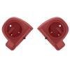 Mats-Csrewy Lower Vented Fairing Speaker Pods 6.5 inch for Harley Touring, FLT, FLHT, FLHTCU, FLHRC, Road Glide, Road King, Street Glide, Electra Glide 2014-2023 Redline Red view 3