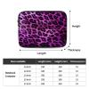 NONHAI Purple Leopard Laptop Sleeve Case 17 inch Laptop Bag Shockproof Protective Notebook Case Computer Carrying Bag Case view 2