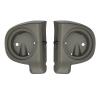 Mats-Csrewy Lower Vented Fairing Speaker Pods 6.5 inch for Harley Touring, FLT, FLHT, FLHTCU, FLHRC, Road Glide, Road King, Street Glide, Electra Glide 2014-2023 Industrial Gray Denim view 4